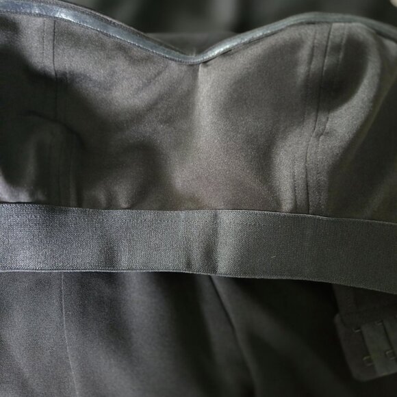 NWT Aritzia BABATON Roshan Black Cropped Leg Jumpsuit 0 - Picture 6 of 8